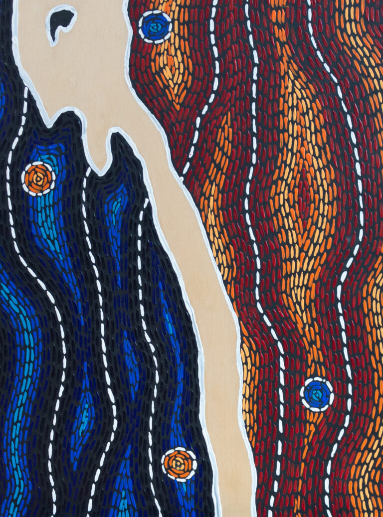 Masculine/Feminine Remko Smallenbroek Aboriginal Art, Bardo Coaching in Driebergen
